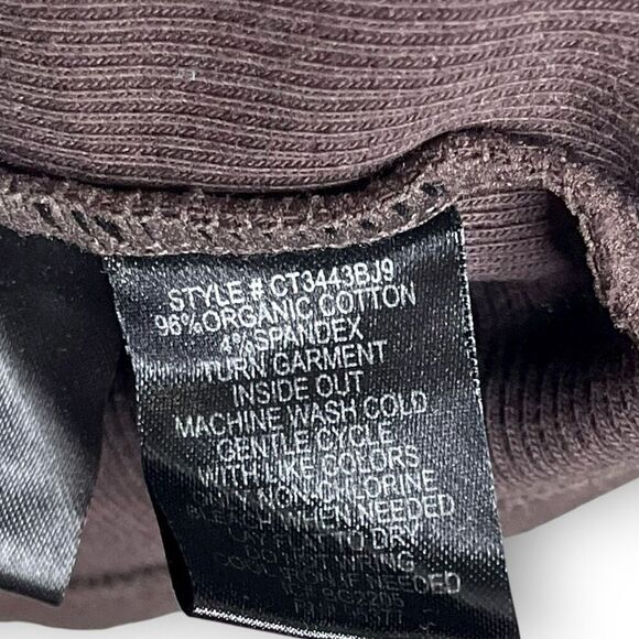 Sanctuary Brown Ribbed Button Up Square Neck Stretchy Tank Top Women’s Medium - Picture 9 of 10